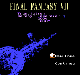 Screenshot Thumbnail / Media File 1 for Final Fantasy VII (China) (Unl) [En by Xaronyr EnCardier v0.97]